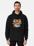 Cute Rudolph the Red Nose Reindeer Pullover Hoodie | Premium Unisex T-Shirt, Trending Graphic Tee