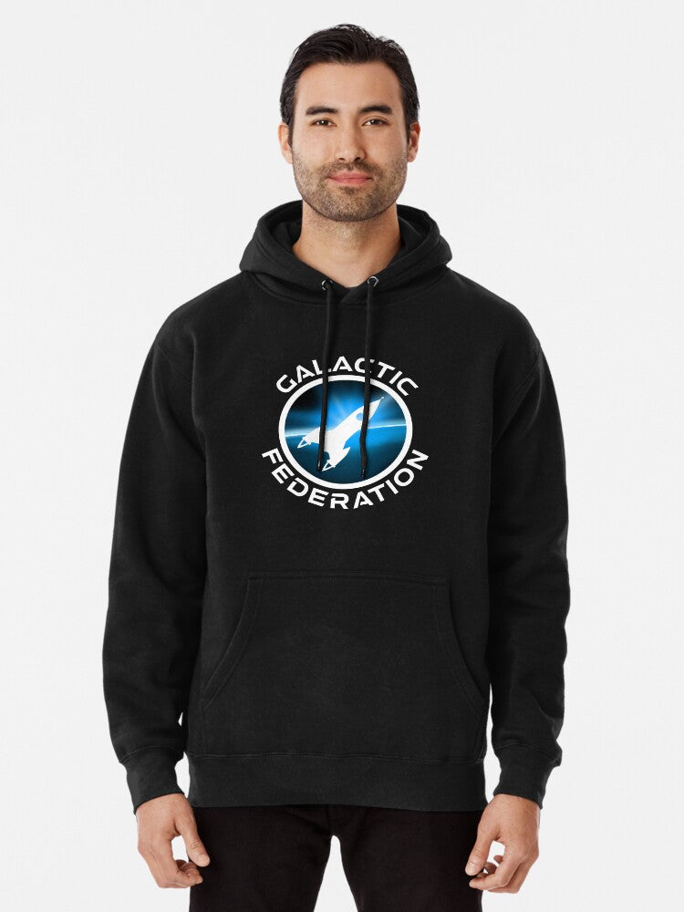 Galactic Federation Logo Pullover Hoodie vintage style, great gift idea