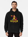 Showdown In Toontown Pullover Hoodie casual everyday wear, great gift idea