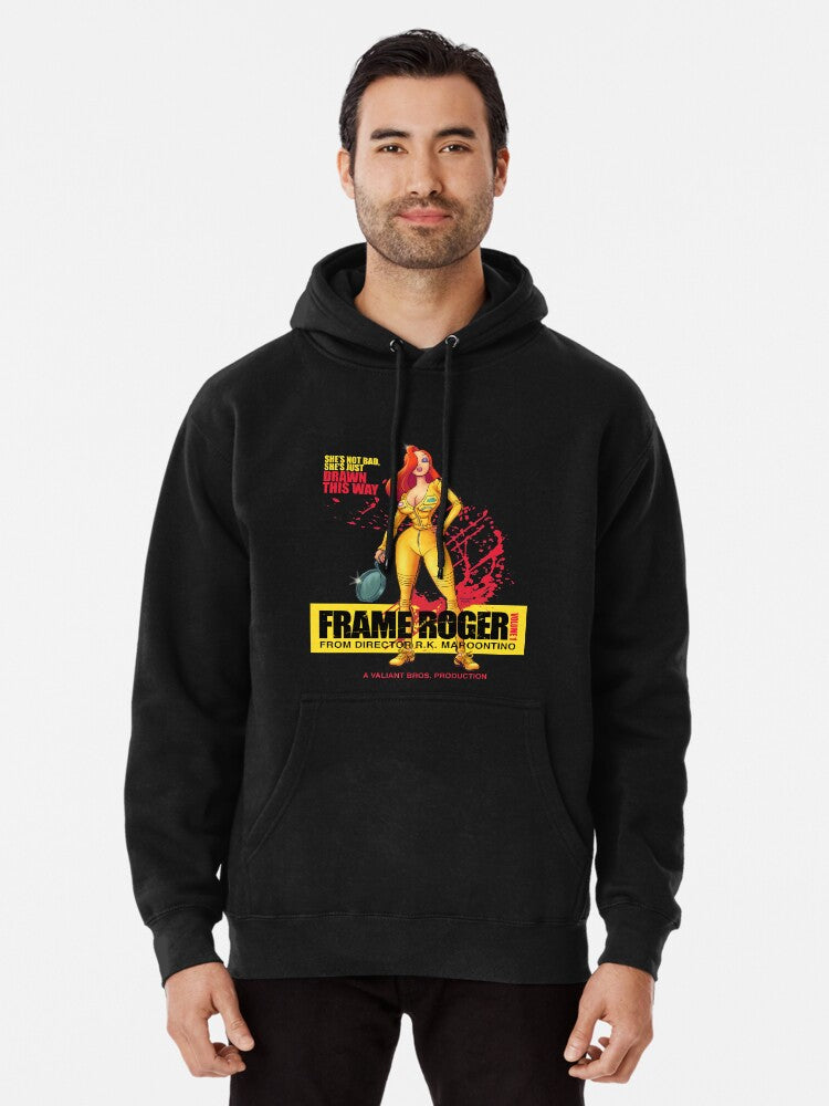 Showdown In Toontown Pullover Hoodie casual everyday wear, great gift idea