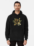 Plant Lovers Polyhedral D20 Dice Tabletop Rpg Pullover Hoodie | Cozy Graphic Hoodie | Unisex Pullover