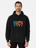 FLCL Pullover Hoodie retro vibes, unisex fit