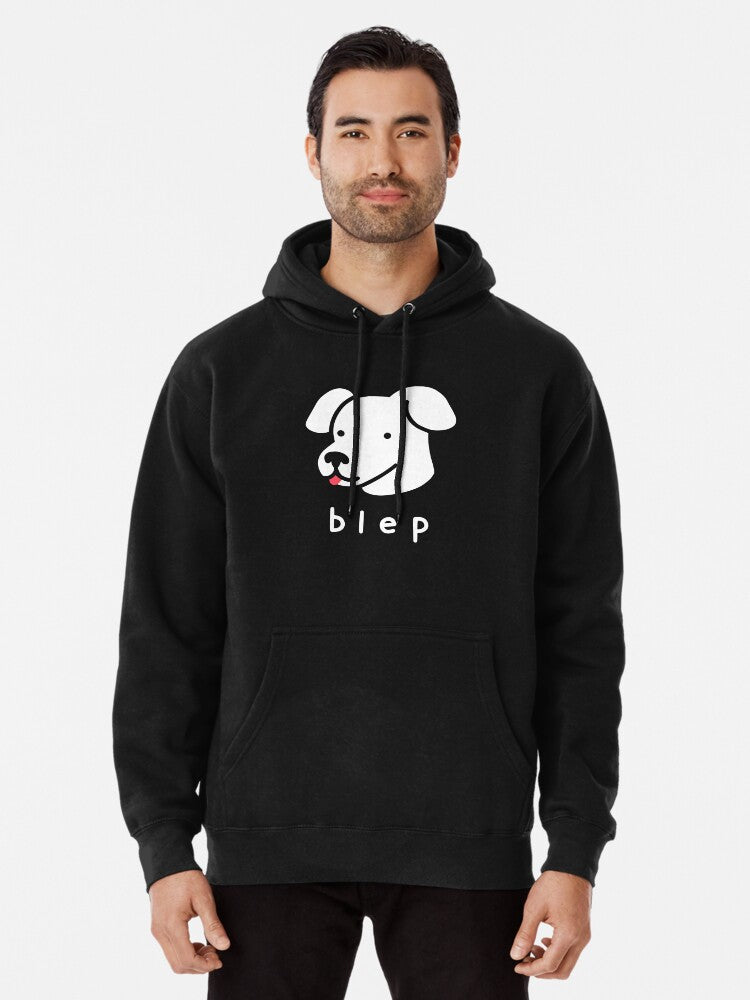 Blep Pullover Hoodie | Cozy Graphic Hoodie | Unisex Pullover