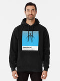 Zima Blue Pullover Hoodie anime fan merch, cold weather essential