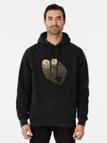Significant Otters - Otters Holding Hands Pullover Hoodie | Cozy Graphic Hoodie | Unisex Pullover