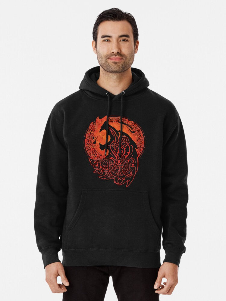 Fenrir Loki's Son Pullover Hoodie | Cozy Graphic Hoodie | Unisex Pullover