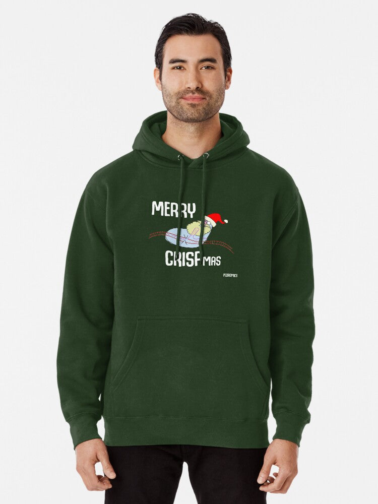 Merry CRISPmas! Pullover Hoodie graphic streetwear, great gift idea