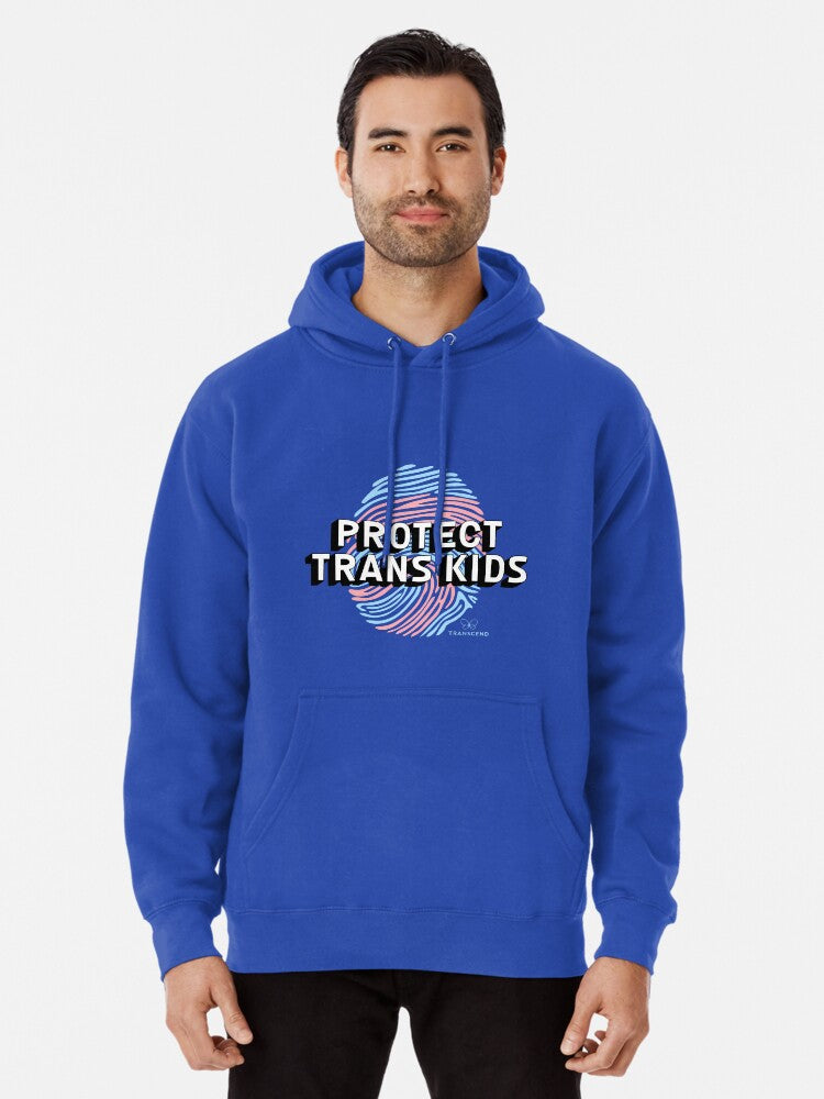 Protect-Trans-Kids---Transcend-Australia Pullover Hoodie cozy fleece, daily wear favorite