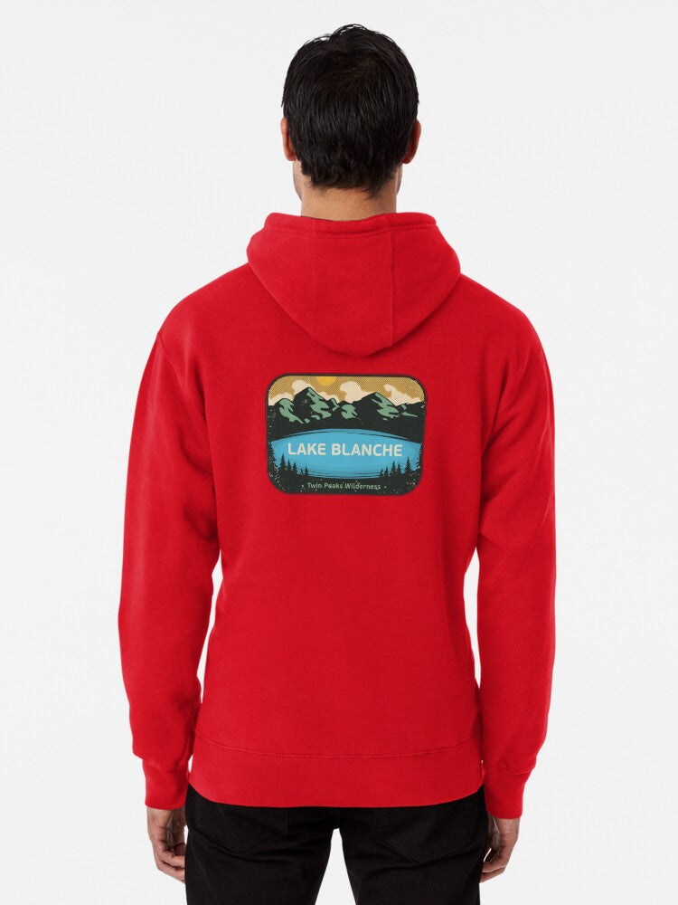 Lake Blanche, Utah Pullover Hoodie retro vibes, cold weather essential