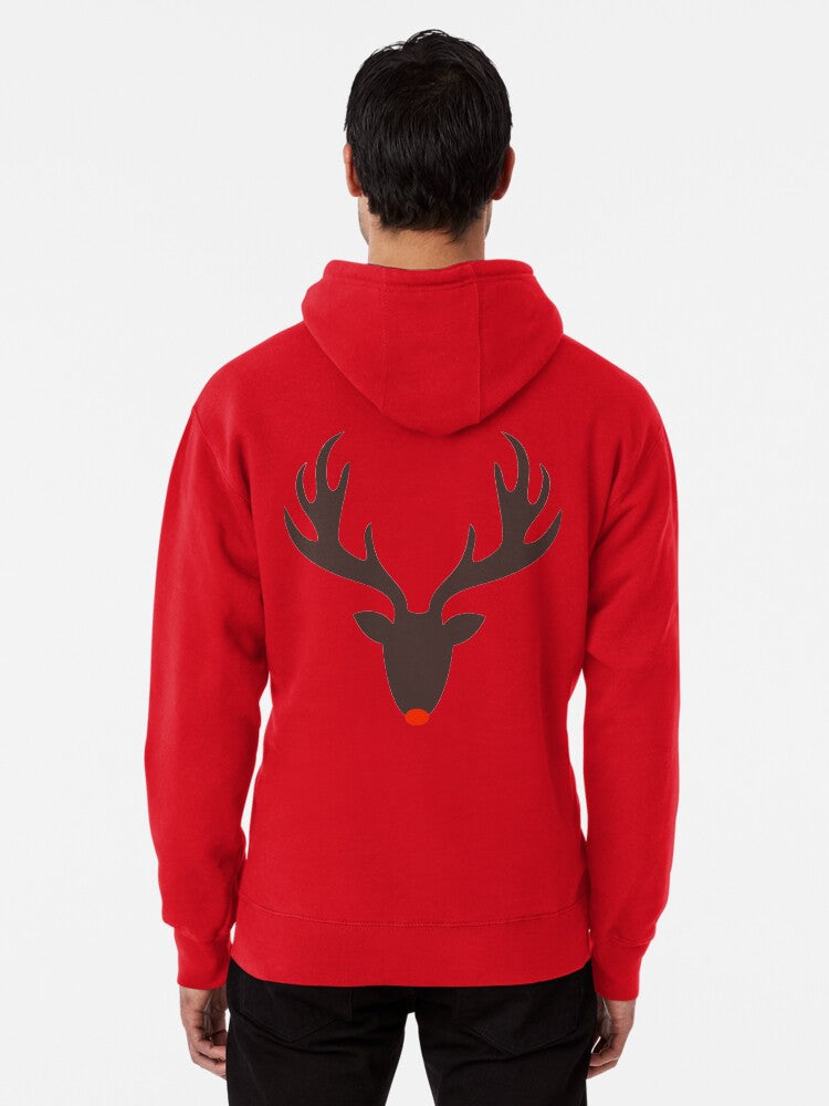 Rudolph Pullover Hoodie | Premium Unisex T-Shirt, Trending Graphic Tee