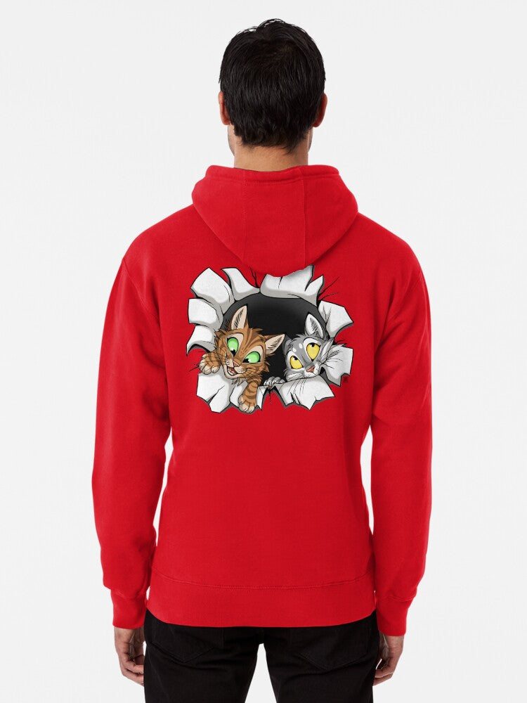 Adopt - don't shop Pullover Hoodie graphic streetwear, great gift idea