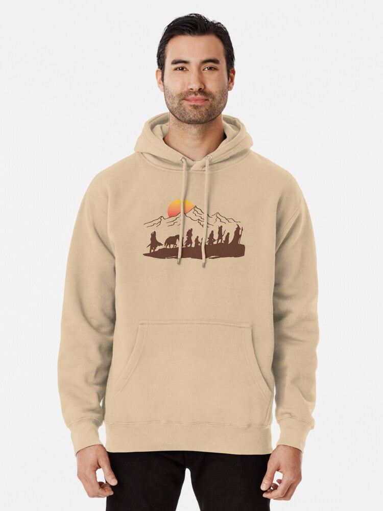 The Fellowship Pullover Hoodie cozy fleece, TikTok trending look