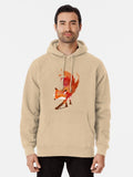 Vulpes Vulpes Pullover Hoodie aesthetic design, daily wear favorite