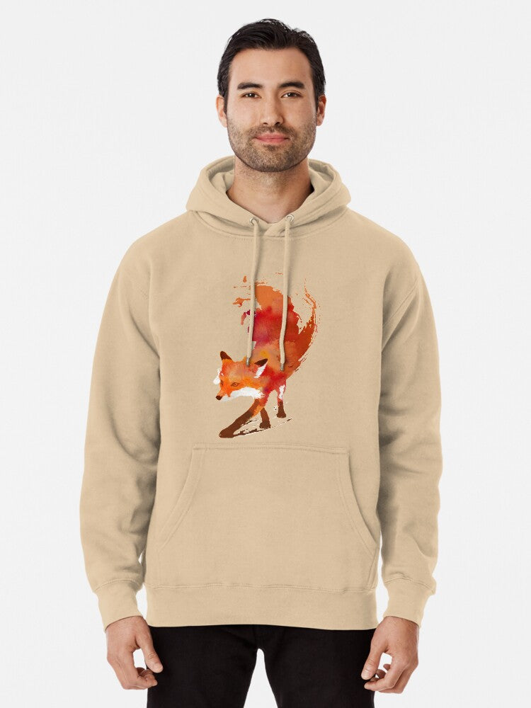 Vulpes Vulpes Pullover Hoodie aesthetic design, daily wear favorite