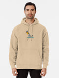 catamaran Pullover Hoodie vintage style, cold weather essential