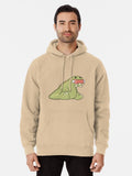 Deviljho Snack Pullover Hoodie cozy fleece, great gift idea