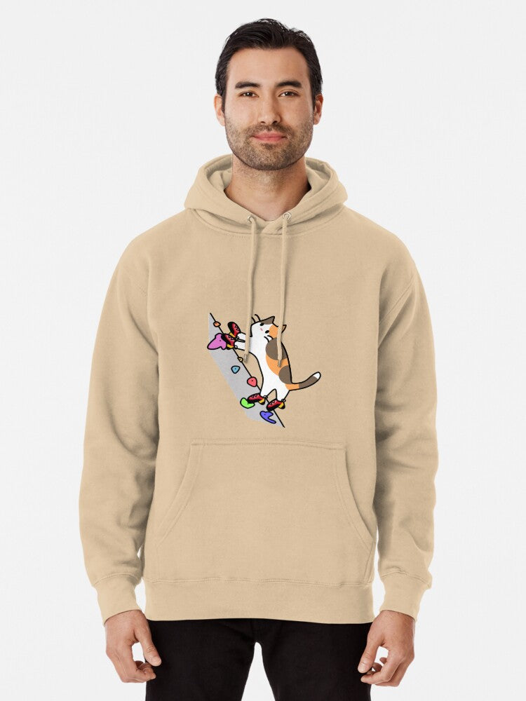 Pies De Gato No Words Pullover Hoodie | Cozy Graphic Hoodie | Unisex Pullover