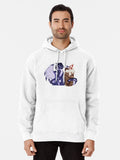 Whiteout Pullover Hoodie vintage style, great gift idea
