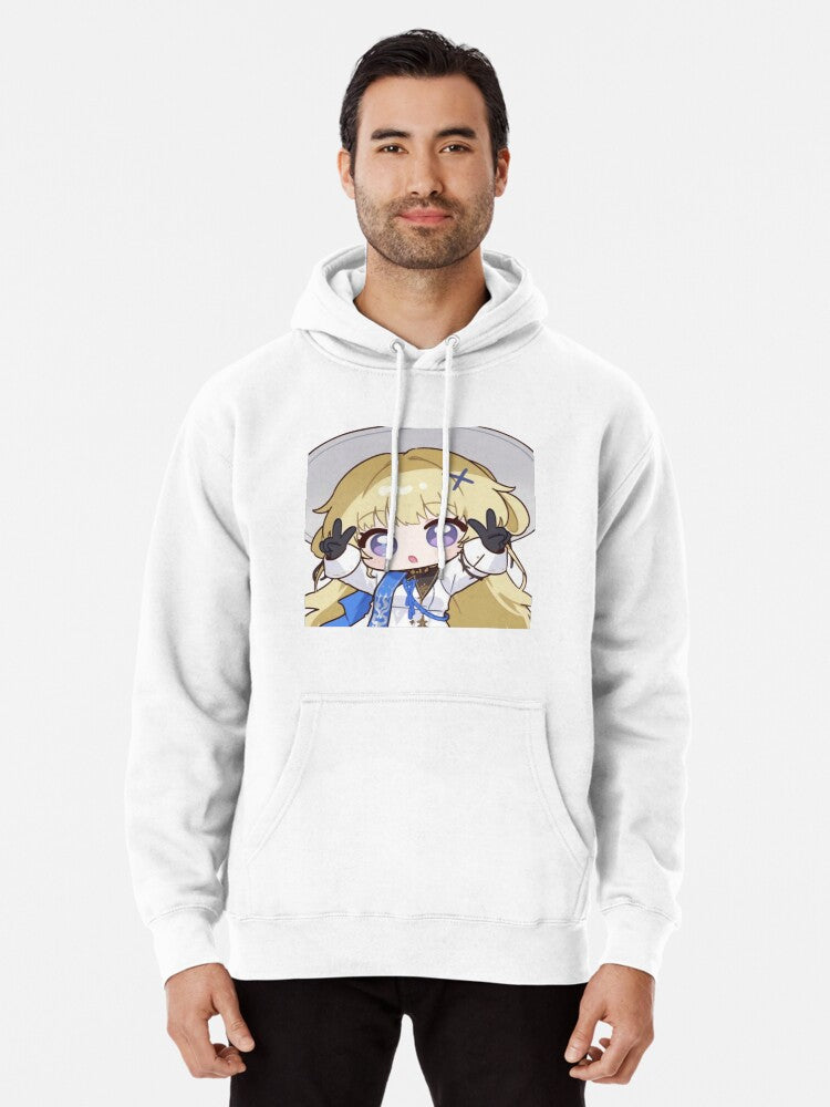 Wuthering Waves Peace Pheobe Pullover Hoodie | Cozy Graphic Hoodie | Unisex Pullover