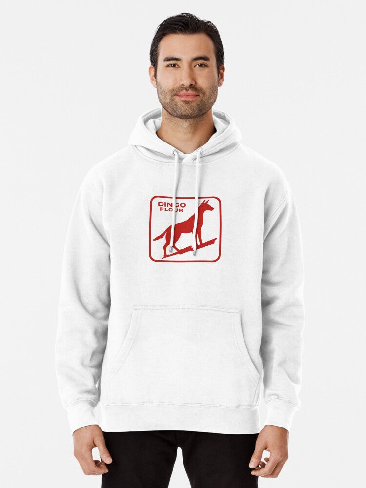 Dingo Flour Pullover Hoodie retro vibes, TikTok trending look