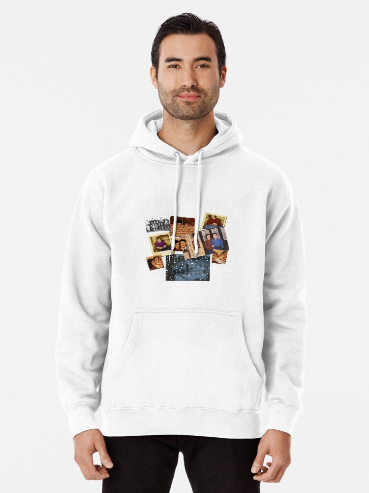 Fragments of a Life Memory Collage Pullover Hoodie vintage style, gift for fans