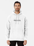 when I die, delete my kindle history pink aura gradient background Pullover Hoodie vintage style, perfect for layering