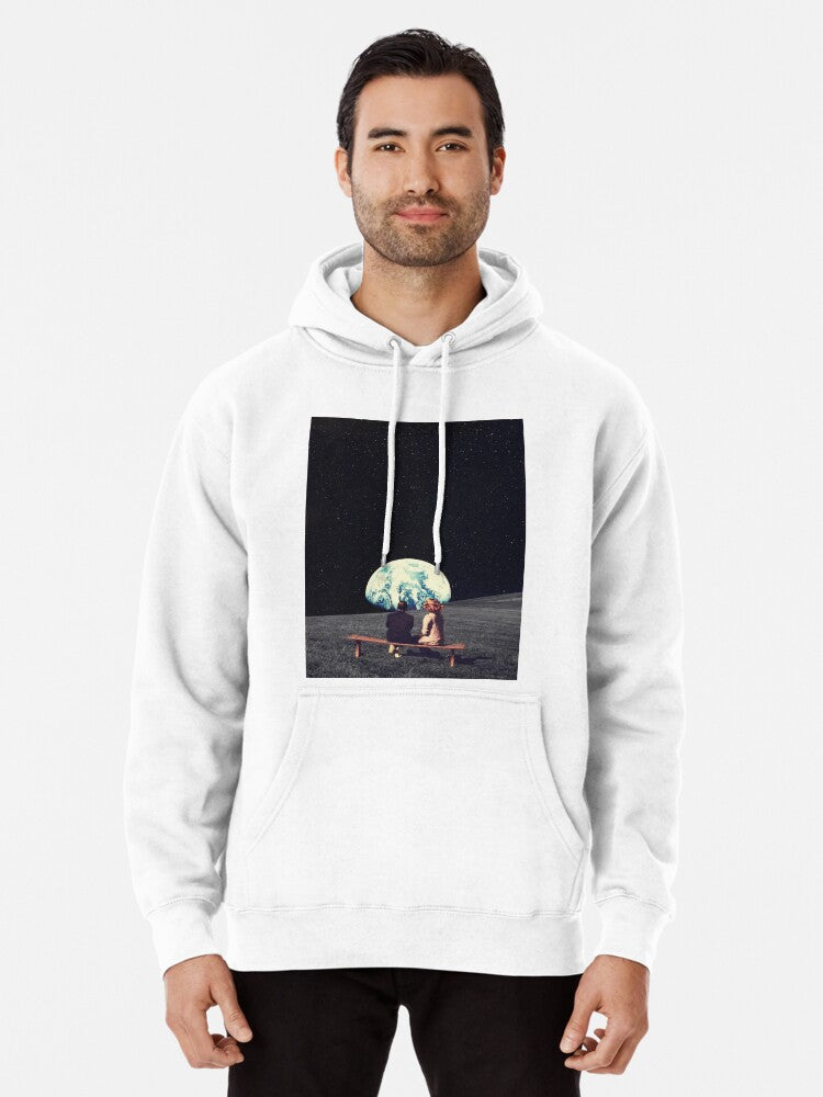 We Used To Live There Pullover Hoodie | Cozy Graphic Hoodie | Unisex Pullover