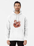 Red fox 2018 redraw Pullover Hoodie cozy fleece, TikTok trending look