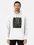 Suspicious Cats Pullover Hoodie graphic streetwear, TikTok trending look