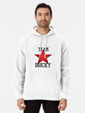 Team Bucky Pullover Hoodie aesthetic design, cold weather essential