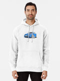 Vauxhall Astra VXR Blue Pullover Hoodie cozy fleece, cold weather essential