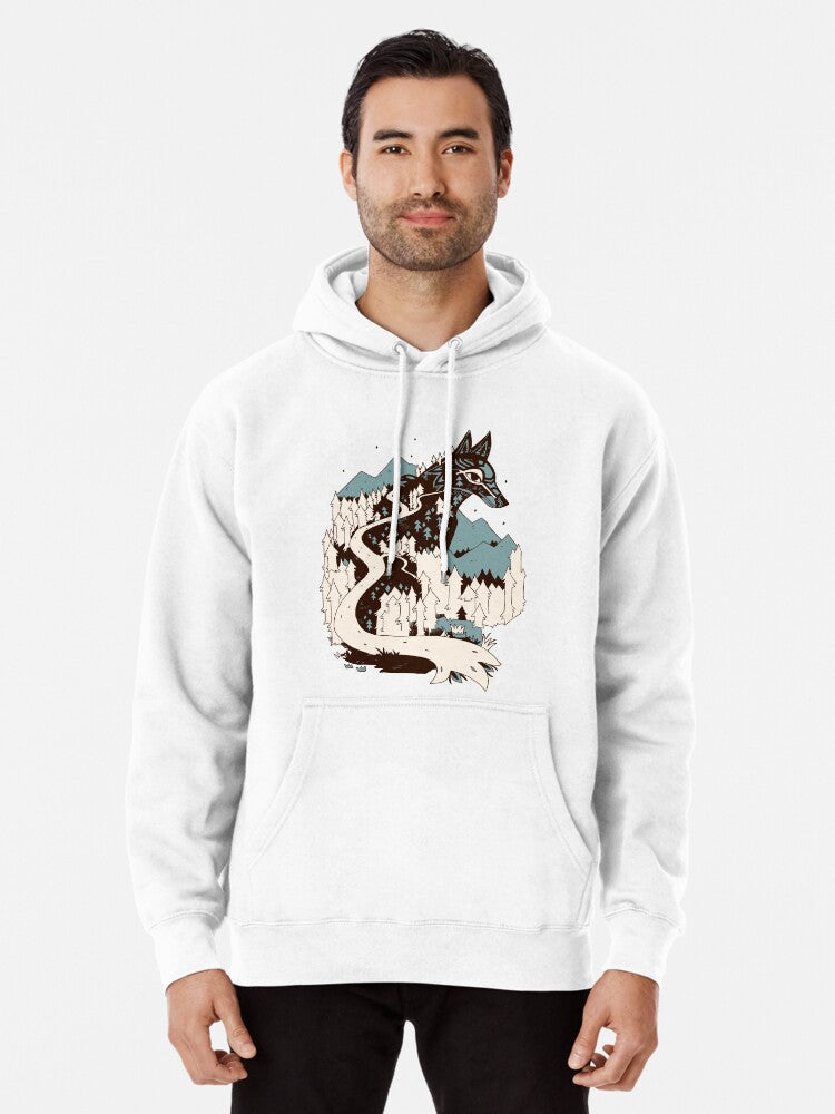 TRAIL Pullover Hoodie vintage style, great gift idea