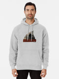 Farewell and Adieu - Quint's quote of the day Pullover Hoodie aesthetic design, soft and comfortable