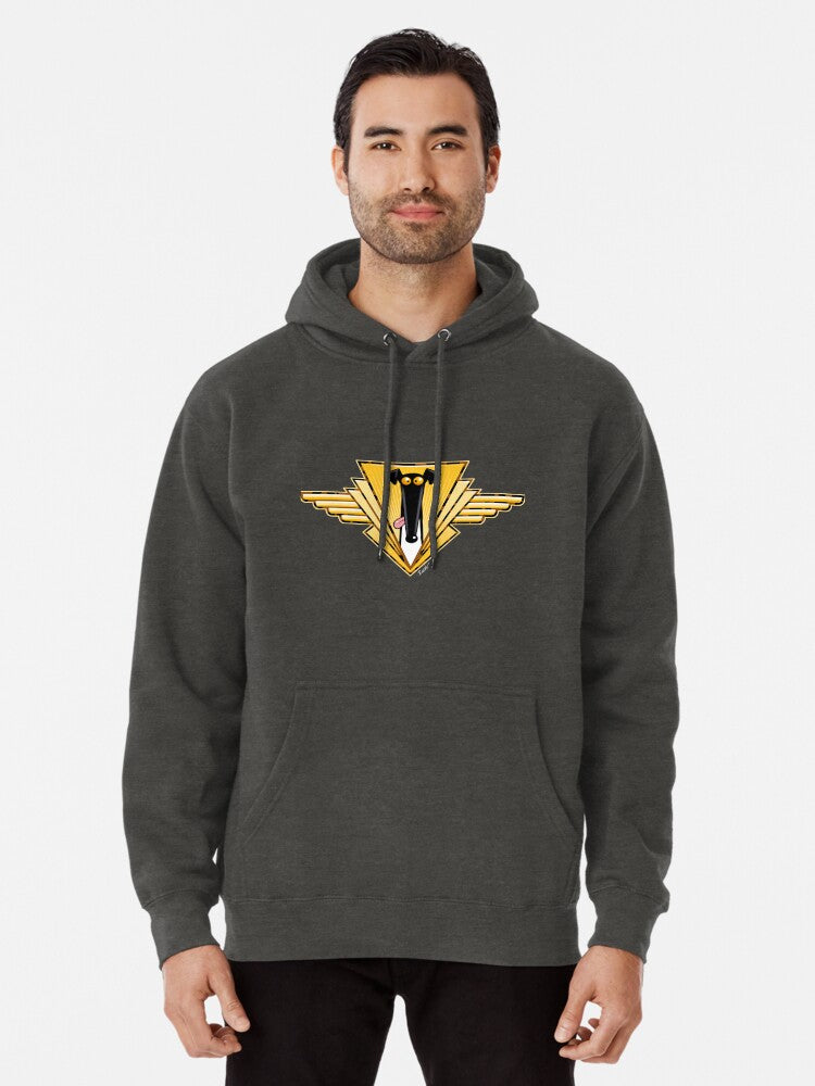 Derp Deco Pullover Hoodie | Cozy Graphic Hoodie | Unisex Pullover