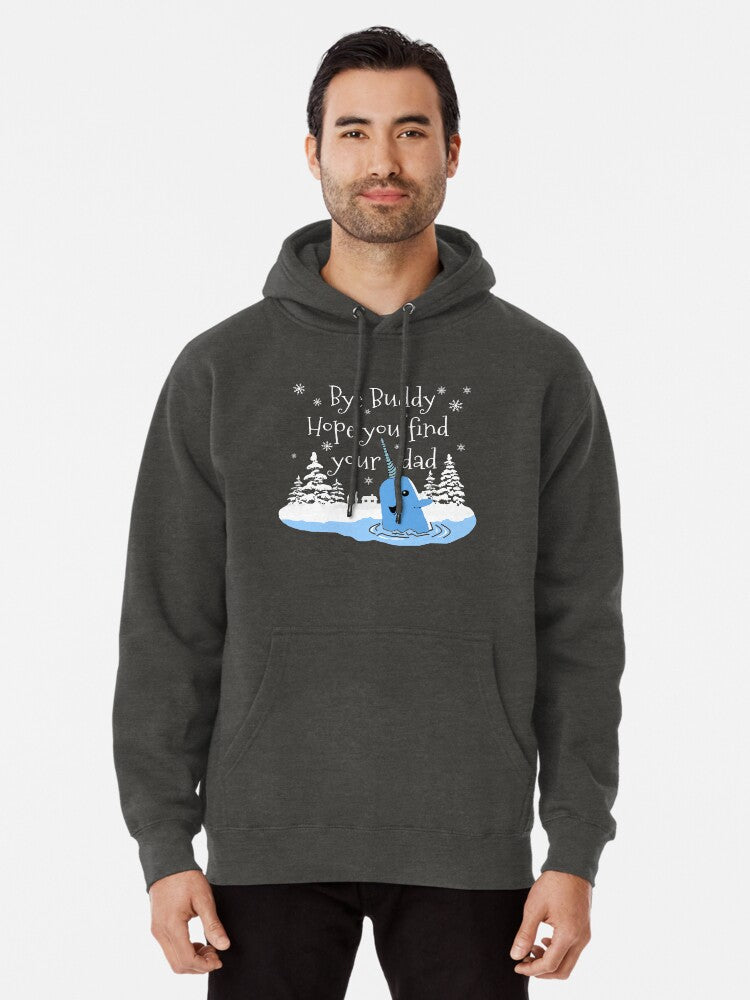 Bye Buddy Hope you find your dad Pullover Hoodie retro vibes, soft and comfortable