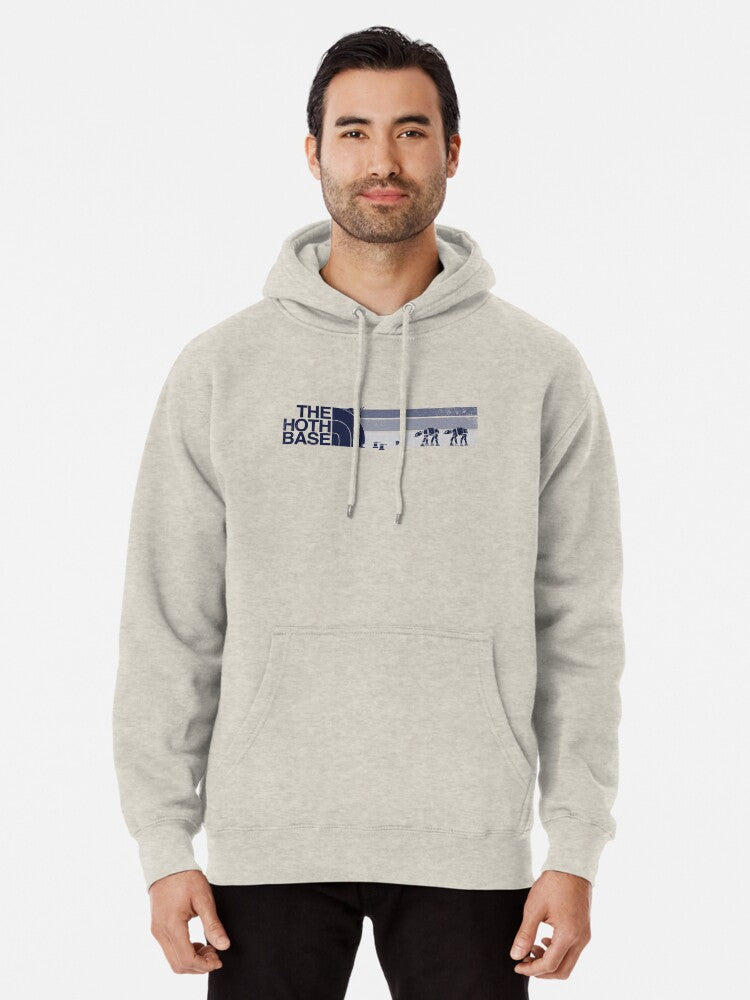 The Hoth Base Pullover Hoodie retro vibes, perfect for layering