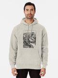 Camoscio e Monte Rosa Pullover Hoodie vintage style, perfect for layering