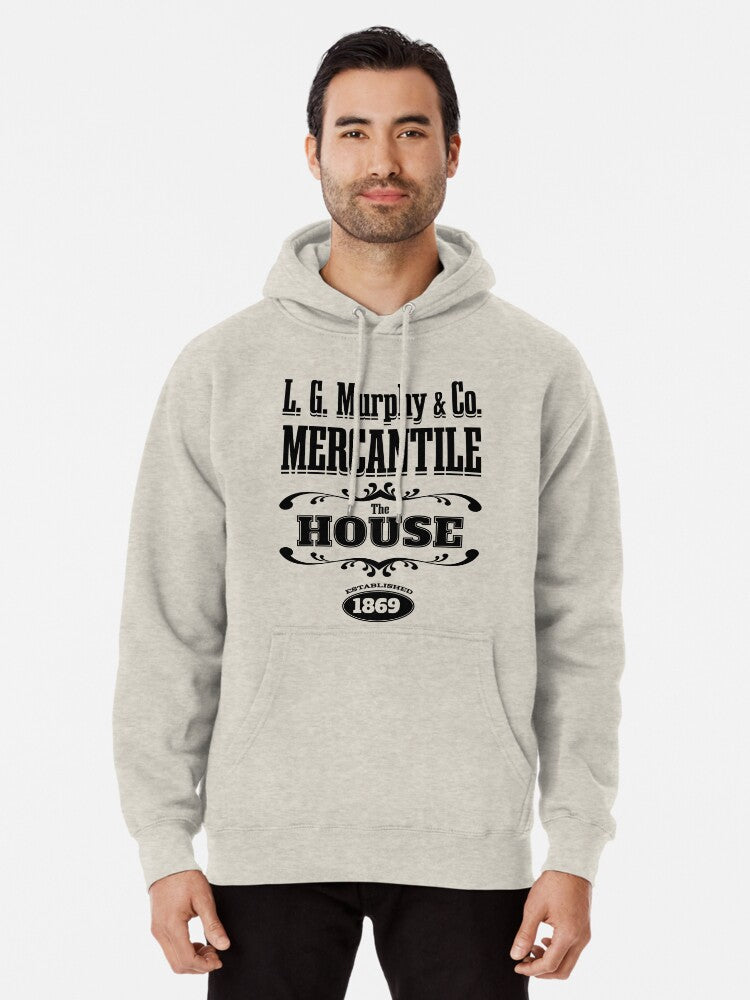 Lg Murphy Lincoln County Pullover Hoodie | Cozy Graphic Hoodie | Unisex Pullover
