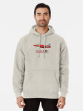 RAF Red Arrows Pullover Hoodie retro vibes, unisex fit
