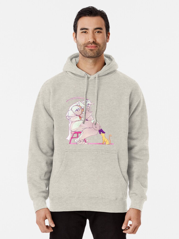 Alphonse Elric, Fullmetal Alchemist Pullover Hoodie funny graphic, daily wear favorite