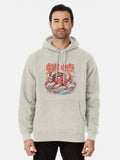 Takoyaki Attack Pullover Hoodie | Cozy Graphic Hoodie | Unisex Pullover