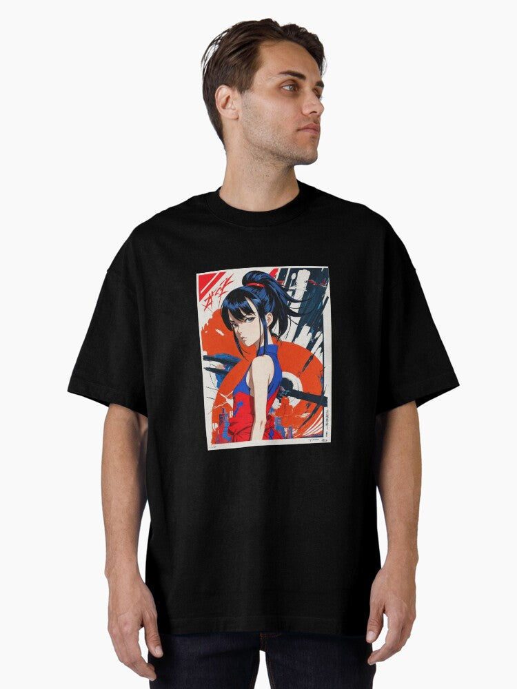 Anime 2000s Rin Oversized T Shirt T Shirt High Search Demand Futuristic Style