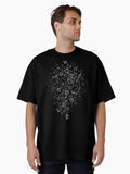 DnD D20 - The Adventure Begins Oversized T-Shirt | Graphic T-Shirt for Unisex