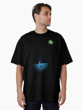 Moonlight Sail Oversized T-Shirt | Graphic T-Shirt for Unisex