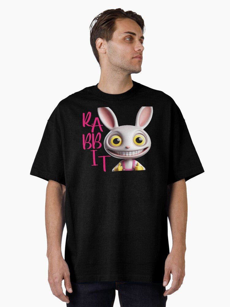 RABBIT JACK Oversized T Shirt T Shirt Aesthetic Fit Hot Search US