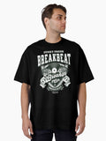 Breakbeat - Funky Fresh 4 Life Whitelight Green Oversized T-shirt | Trendy Graphic Tee | Casual Unisex T-shirt
