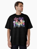 Kpop Demon Hunters Saja boys Christmas Theme Oversized T Shirt T Shirt Aesthetic Fit High Search Demand