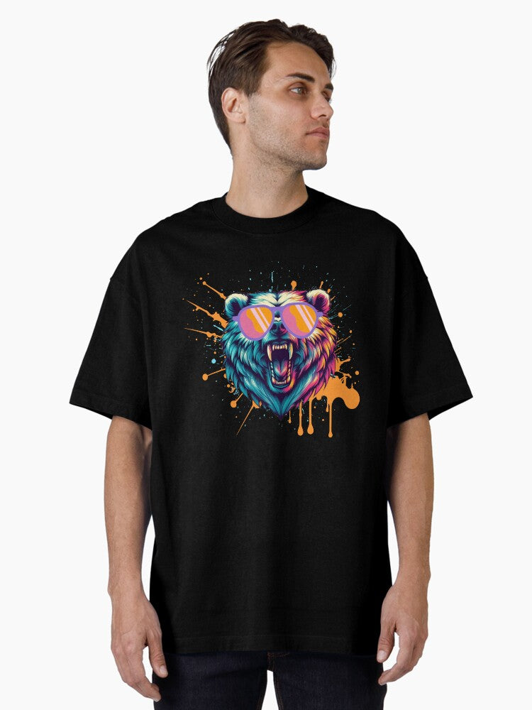 Comfort Colors Bear Oversized T-Shirt