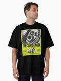 The Substance Movie Horror Oversized T-Shirt | Premium Unisex T-Shirt, Trending Graphic Tee