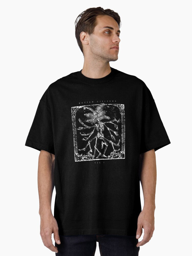 Rotten citizens Oversized T-Shirt | Premium Unisex T-Shirt, Trending Graphic Tee